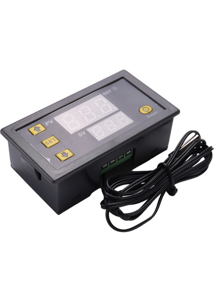 W3230 Prob Hattı 20A Dijital Sıcaklık Kontrolü LED Ekran Termostat Isı/soğutma Kontrol Cihazı, AC110-220V 1500W (Yurt Dışından)