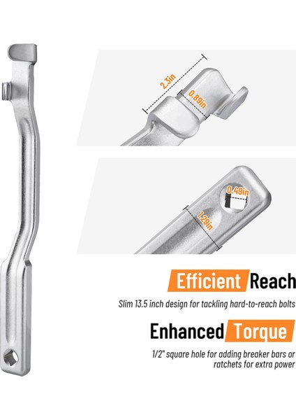 Adet Anahtar Genişletici Araç Çubuğu, 1/2 Inç Tahrik Kırıcı Çubukları Için Anahtar Genişletici Adaptörü / 21 mm Altıgen Tahrik Araçları (Yurt Dışından) modelleri