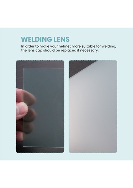 Güneş Otomatik Kararan Kaynak Maskesi Lens Kapağı Argon Ark Kaynak Kapağı Kaynak Kask Maskesi Lens 110X90MM A (Yurt Dışından) indirimleri