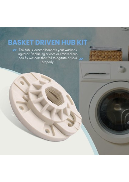 2 Adet W10528947 Yıkama Sepeti Tahrikli Hub Kiti Yıkayıcılar Için-Yerine W10396887 W10324651 W11130362 W10528947VP (Yurt Dışından) fırsatları