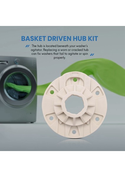 2 Adet W10528947 Yıkama Sepeti Tahrikli Hub Kiti Yıkayıcılar Için-Yerine W10396887 W10324651 W11130362 W10528947VP (Yurt Dışından) indirimleri