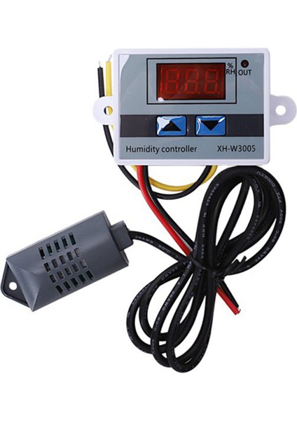 XH-W3005 Ac 110-220 V 10A Dijital Nem Kontrol Cihazı Nem Sensörü ile 0-99% Rh Nem Regülatörü (Yurt Dışından)