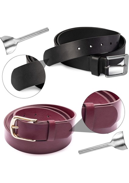 7 Adet Yay Şekilli Leathercraft Yumruk 1/4 Yuvarlak Deri Kenar Kesici Yumruk Işçiliği Için Kayış Kemer, Cüzdan ve Çanta, 10-40MM (Yurt Dışından)