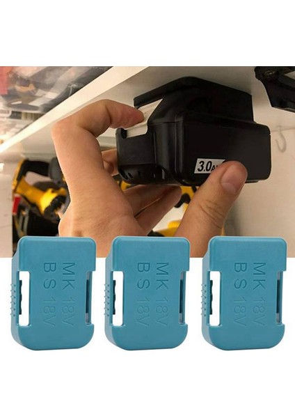 Makita 18V Sabitleme Cihazları Için 10 Adet Depolama Rafı Tutucu Kılıf (Mavi) (Yurt Dışından) fiyatları