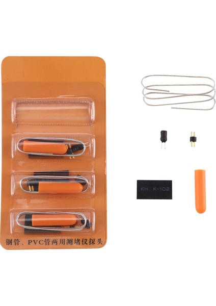 Sndway 4 Adet Boru Blokaj Dedektörü Probu Tıkanıklık Dedektörü Probu Kafa Boru Tıkanıklık Dedektörü Probu (Yurt Dışından)