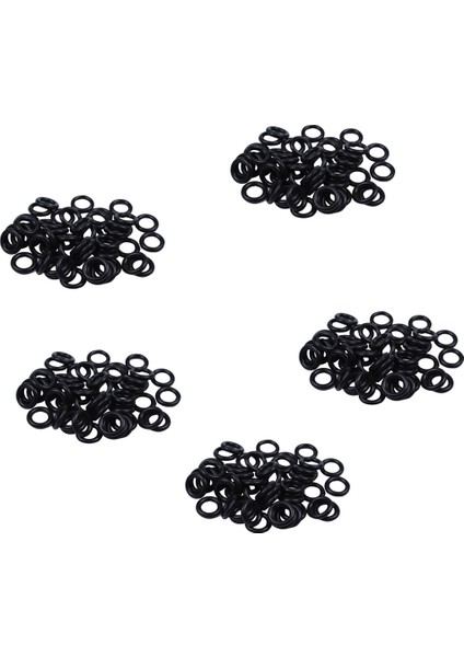 250 Adet Siyah Nitril Kauçuk O Ring Conta Pulları 12 mm x 2,5 mm x 7 mm (Yurt Dışından)