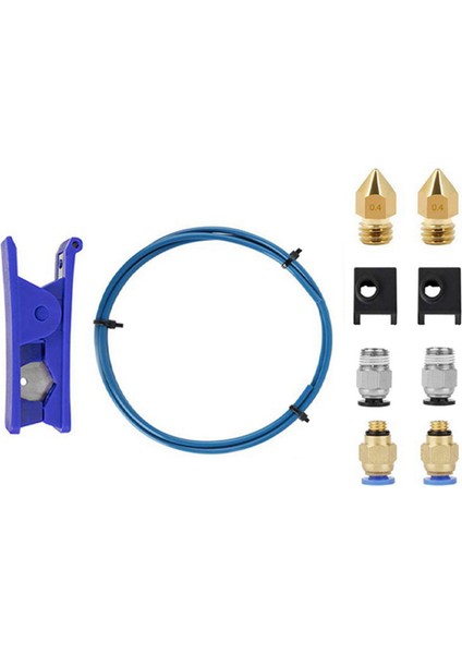 Capricorn Premium Xs Bowden Boru 1m, Ptfe Tüp, Ender 3/3 Pro/5 Cr-10 SERISI/10S/20 Için 2x 3D Yazıcı Kiti (Yurt Dışından)