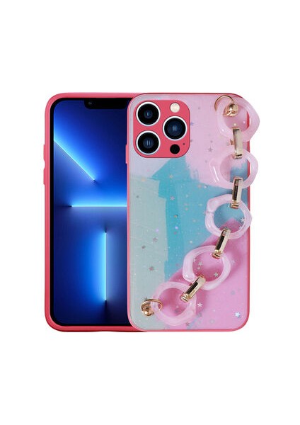 iPhone 12 Pro Max Kılıf Sert Yapılı Elcikli Ayaba Silikon Kılıf