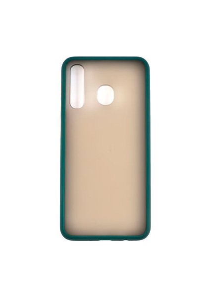 Samsung Galaxy A30 Kılıf Arkası Mat Yapılı Moco Silikon Kapak