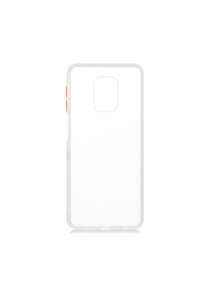 Redmi Note 9s Kılıf Arkası Mat Yapılı Moco Silikon Kapak