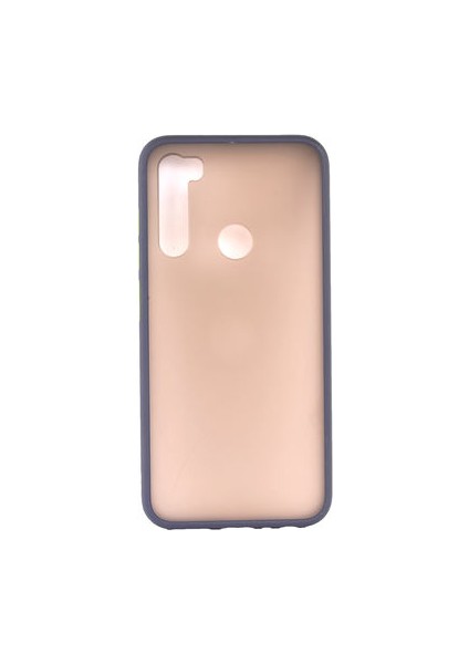 Redmi Note 8 Kılıf Arkası Mat Yapılı Moco Silikon Kapak