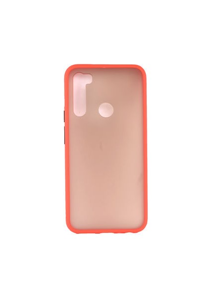 Redmi Note 8 Kılıf Arkası Mat Yapılı Moco Silikon Kapak