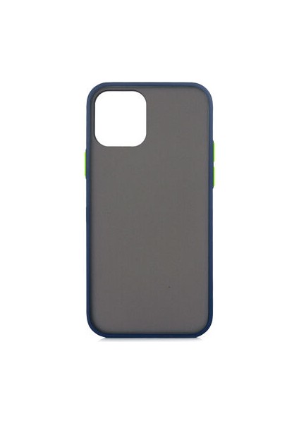 iPhone 12 Pro Kılıf Arkası Mat Yapılı Moco Silikon Kapak