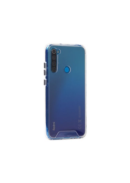 Redmi Note 8 Kılıf Şeffaf ve Sert Sararmaz Narvik Premium Kapak