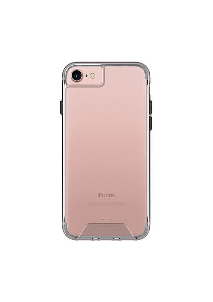 iPhone Se 2020 Kılıf Şeffaf ve Sert Sararmaz Narvik Premium Kapak