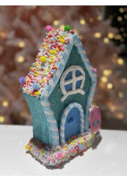 Happy Sugar Mavi Şeker Ev Süs 10X26CM fiyatları