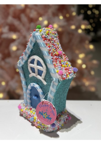 Happy Sugar Mavi Şeker Ev Süs 10X26CM modelleri