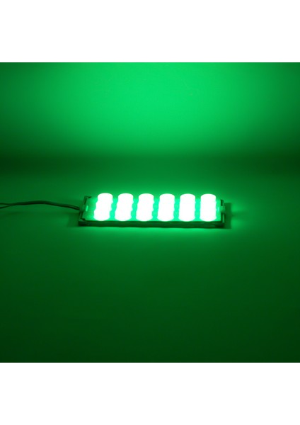 Modül LED 12V 6W Yeşil 18 Ledli Yanıp Sönen 2li Paket 13960-2835 (Flaşör) (4835)