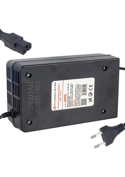 72 Volt - 20 Amper Elektrikli Bisiklet Şarj Cihazı (4835)