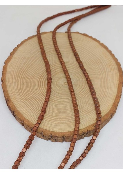 Hematit Taşı Kare Şekilli Dizi 4mm (54656) modelleri