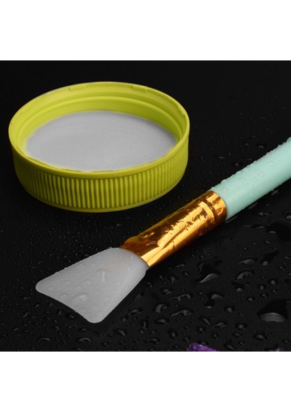 2li Silikon Temizlemesi Kolay Kullanılabilen Yüz Cilt Bakımı Maske Ve Krem Spatulası