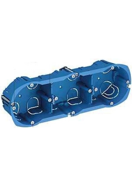 Multifix Plus Montaj Kasası Üçlü 57X40MM ALB71337