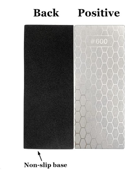 4 Adet Elmas Bileme Taşları, Kaymaz Mat, 400/600/1000/1200 Grit, Mutfak Bileme Için Whetstone Petek (Yurt Dışından)
