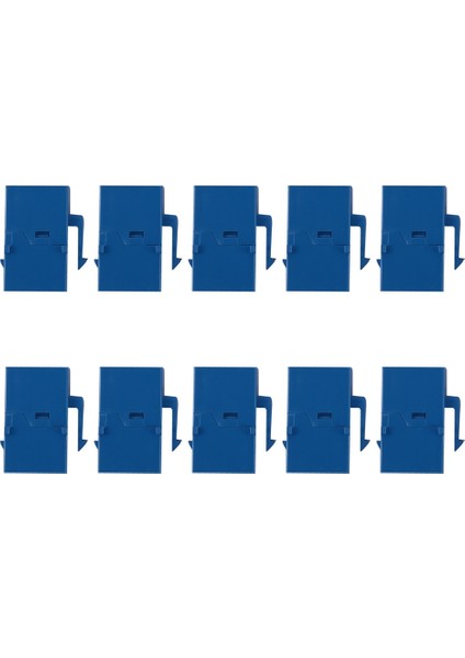 50 Adet RJ45 Konektörü Keystone Jack Cat6 Uzatma Çoğaltıcı Ethernet Ağı Lan Cat 6 Çoğaltıcı Jaklar Uzatma Adaptörü, Mavi (Yurt Dışından)