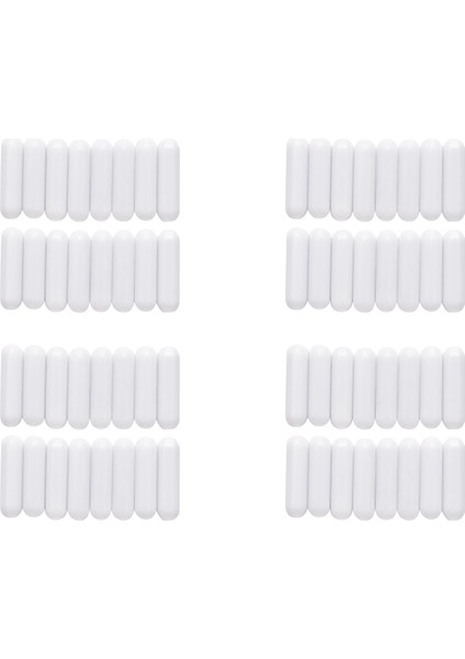 64 Adet Ptfe Manyetik Karıştırıcı Mikser Karıştırma Çubuğu Karıştırma Çubuğu Manyetik Karıştırma Plakası Çubuğu, Karıştırma Plakası Mıknatıs Çubuğu (30 Mm/ 1.18 Inç) (Yurt Dışından)