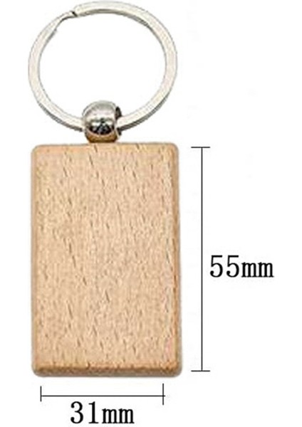 36 Adet Boş Ahşap Anahtarlık Dikdörtgen Anahtarlık Etiketleri Ahşap Anahtarlıklar Anahtarlık Dıy Craft Için (Yurt Dışından) fırsatları