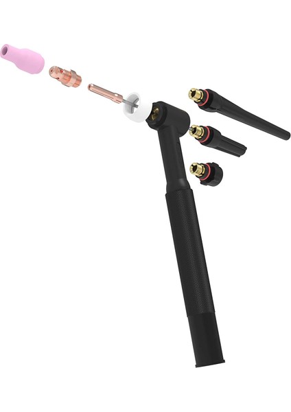 71 Adet Tıg Torch Inatçı Gaz Lensi 12 Cam Seti Wp-17/18/26 Tıg Kaynak Aksesuar Kiti (Yurt Dışından)