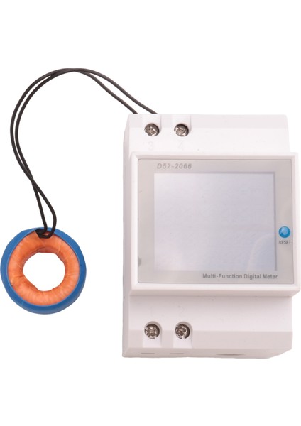 Dijital Tek Fazlı Ac 40-300 V 100A Din Ray 6 In 1 Voltmetre Ampermetre Watt Kwh Frekans Ölçer 110 V (Harici Ct) (Yurt Dışından) fiyatları