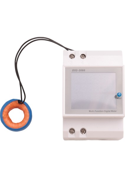 Dijital Tek Fazlı Ac 40-300 V 100A Din Ray 6 In 1 Voltmetre Ampermetre Watt Kwh Frekans Ölçer 110 V (Harici Ct) (Yurt Dışından) modelleri