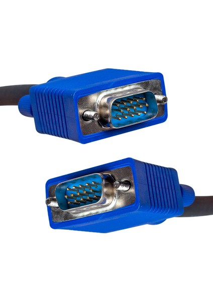 VGA Kablo 15 Pin 3+6 Erkek/erkek 10M Kutulu (4835)