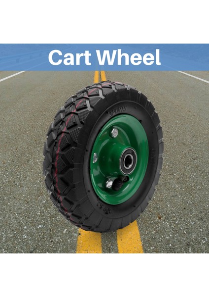 Şişme Lastik Aşınmaya Dayanıklı 6ın Tekerlek 150MM Lastik Endüstriyel Sınıf Arabası Arabası Lastiği Tekeri 250KG 36PSI (Yurt Dışından) fırsatları