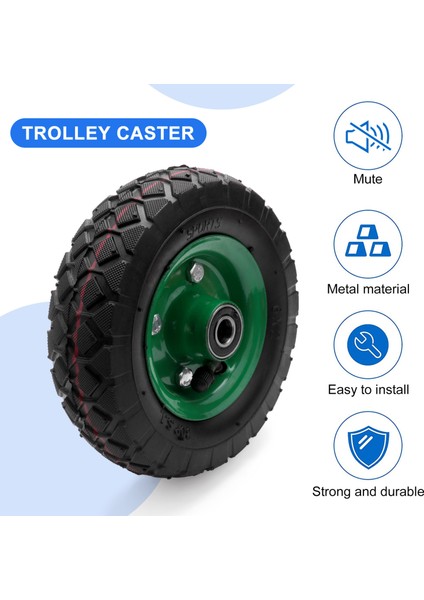 Şişme Lastik Aşınmaya Dayanıklı 6ın Tekerlek 150MM Lastik Endüstriyel Sınıf Arabası Arabası Lastiği Tekeri 250KG 36PSI (Yurt Dışından) indirimleri