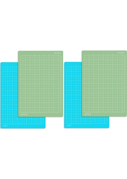 Cricut Joy Xtra Için Kesme Matı 8.5X12IN, 2 Paket Standart Grip ve 2 Paket Light Grip, El Sanatları Için Yeniden Kullanılabilir Kesme Matı (Yurt Dışından)