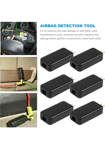 5 Adet Araba Hava Yastığı Simülatörü Algılama Aracı Srs Direnç Arıza Bulma Teşhis Aracı Evrensel Araba Hava Yastığı Muayene Aracı (Yurt Dışından) indirimleri