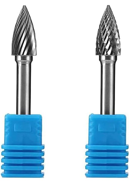 2 Adet G Tipi 10MM Kesme Çapı Alüminyum Kesme Tungsten Karbür Çapak Dosyası 1/4 Shank ile Döner Alet Veya Kalıp Öğütücü Için (Yurt Dışından)