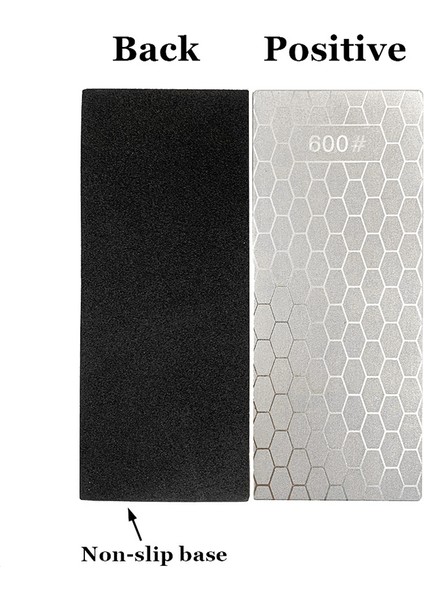 5 Parça Elmas Bileme Taş Seti, Elmas Alıştırma Plakası Kaba/orta/ince Kum Bileyici, 400/600/800/1000/1200 Grit (Yurt Dışından)