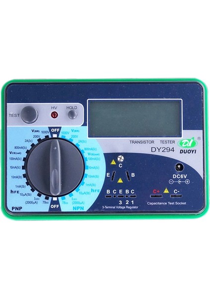 Duoyı DY294 Dijital Transistör Dc Parametre Test Cihazı Alan Etkisi Tüp Test Cihazı Çok Fonksiyonlu Yarı Iletken Test Cihazı (Yurt Dışından)