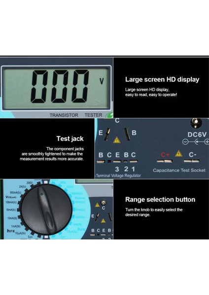 Duoyı DY294 Dijital Transistör Dc Parametre Test Cihazı Alan Etkisi Tüp Test Cihazı Çok Fonksiyonlu Yarı Iletken Test Cihazı (Yurt Dışından) indirimleri