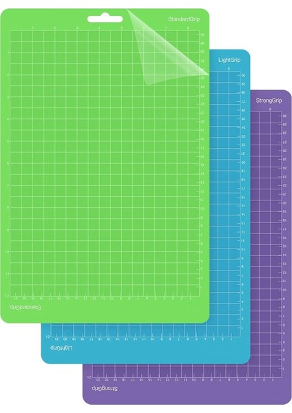 3 Adet 8.5X12 Inç Cricut Joy Xtra Için Kesme Matı, Cricut Joy Xtra Için Çeşitli Yapışkanlı Kesme Paspasları Aksesuarları (Yurt Dışından)