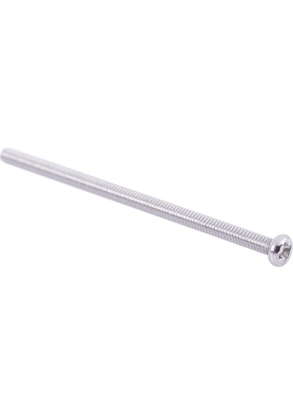 120 x Gümüş Ton M2 x 40MM 304 Paslanmaz Çelik Yuvarlak Başlı Vida Cıvatası (Yurt Dışından)
