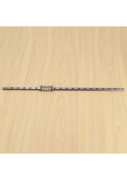 1 Adet 9mm Lineer Kılavuz Minyatür Ray Mgn9 400MM Lineer Ray ve 1 Adet MGN9H Minyatür Ray Kaydırıcı (Yurt Dışından)