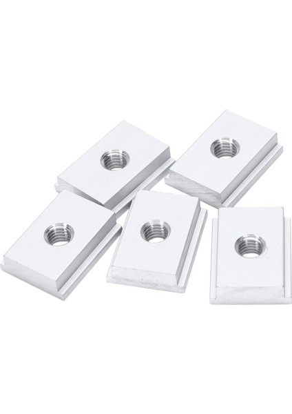 30 Adet M8 T-Track Slider Sürgülü Somun Alüminyum Alaşımlı T Yuvası Somun Ağaç Işleme Aleti Jigs Vida Yuvası Bağlantı Elemanı (Yurt Dışından)