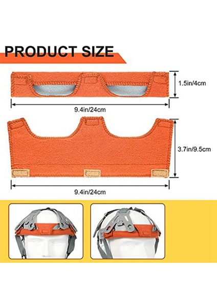 Sert Şapka Ter Bandı Gömlekleri Kask Kaynak Terlemeyi Önleyici Kemer Ter Bandı Hava Yastığı Ter Bandı Kask Yorgan Pedi (16 Adet) (Yurt Dışından) fırsatları