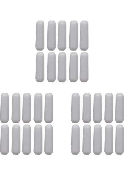 30 Adet Ptfe Manyetik Karıştırıcı Mikser Karıştırma Çubuğu Laboratuvar Çubuğu Karıştırma Plakası Mıknatıs Karıştırma Çubuğu Manyetik (7X25MM) (Yurt Dışından)