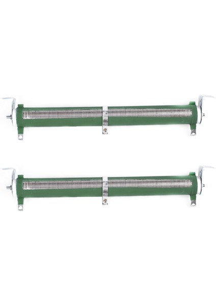 2x 200W Watt 100 Ohm Seramik Tüp Ayarlanabilir Reostat Direnç Yeşil (Yurt Dışından)