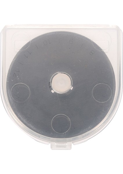 5 Adet 45MM Döner Kesici Bıçaklar Dikiş Kapitone Kutusu ile (Kesici Dahil Değildir) (Yurt Dışından)